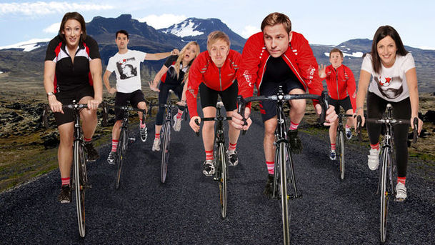 Logo for Million Pound Bike Ride: A Sport Relief Challenge