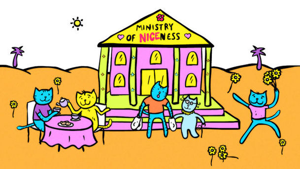 logo for World of Happy - Ministry of Niceness