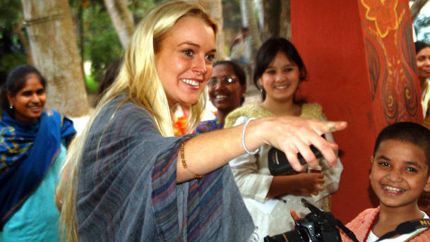 Logo for Lindsay Lohan's Indian Journey