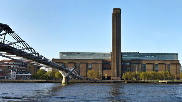 logo for Front Row - Ten Years of Tate Modern