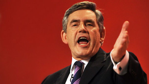 Logo for Dermot Meets ... - Gordon Brown