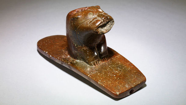 logo for A History of the World in 100 Objects - Ancient Pleasures, Modern Spice (1 - 600 AD) - North American Otter Pipe