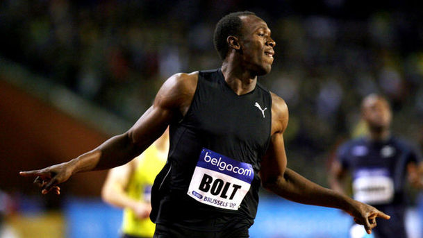 Logo for Usain Bolt: The Fastest Man Who Has Ever Lived