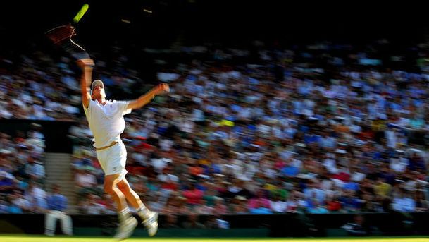 logo for Wimbledon - 2010 - Sam Querrey v Andy Murray