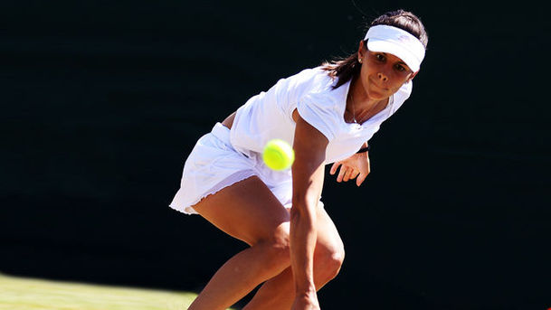 Logo for Wimbledon - 2010 - Vera Zvonareva v Tsvetana Pironkova