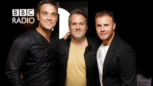 Logo for The Chris Moyles Show - Thursday - Robbie and Gary's first interview in 15 years