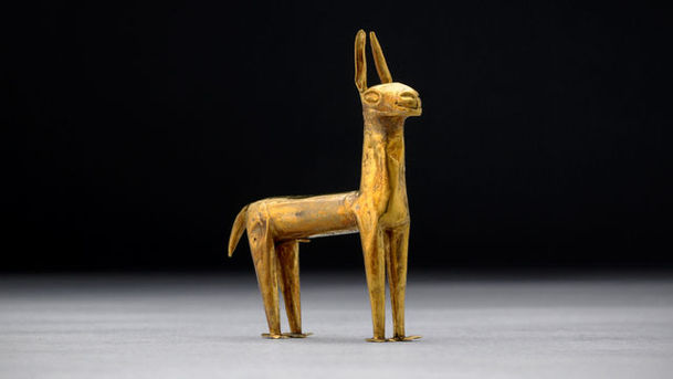 logo for A History of the World in 100 Objects - The Threshold of the Modern World (1375-1550 AD) - Inca Gold Llama