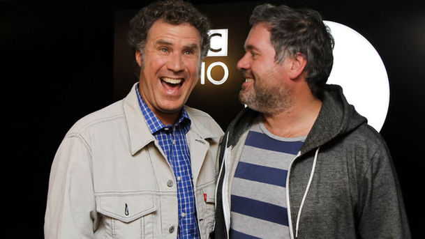 logo for The Chris Moyles Show - Tuesday - with Will Ferrell