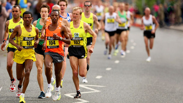 logo for Michael Johnson's Great North Run