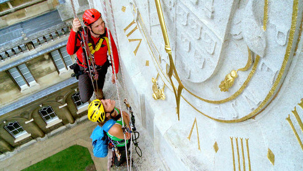 logo for Climbing Great Buildings - Burghley House