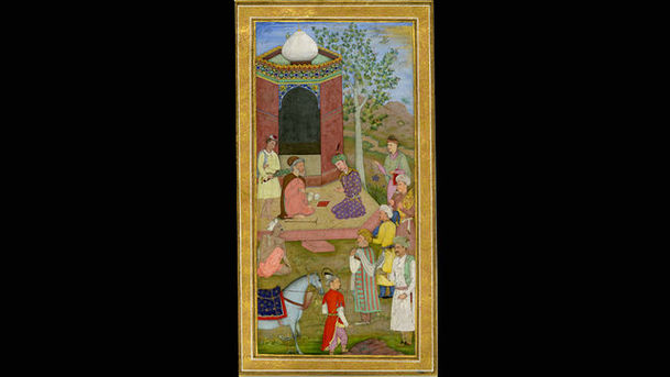 Logo for A History of the World in 100 Objects - Tolerance and Intolerance (1550 - 1700 AD) - Miniature of a Mughal prince