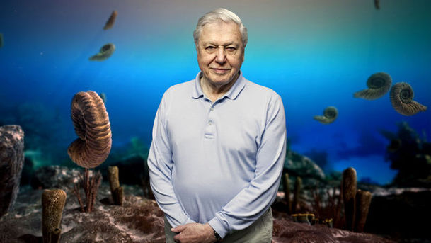 Logo for Front Row - Sir David Attenborough and his love of fossils