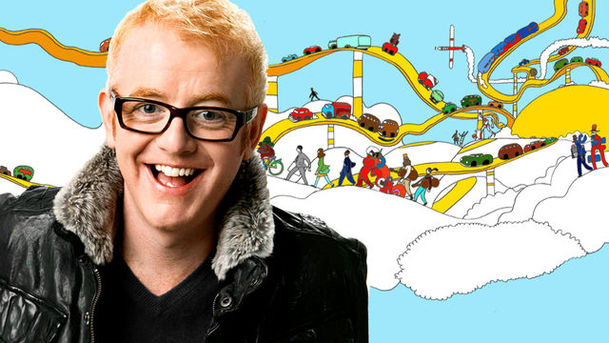 logo for The Chris Evans Breakfast Show - Wednesday - Opening the first door on the Advent Calendar