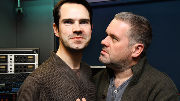 Logo for The Chris Moyles Show - With Jimmy Carr