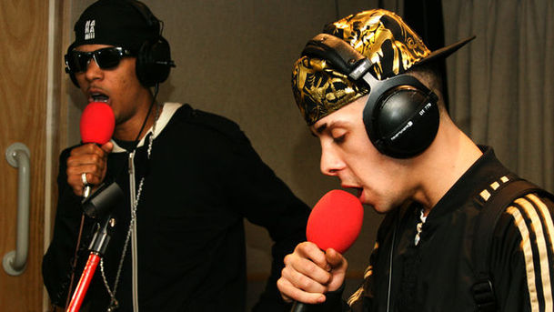 logo for Christmas and New Year on 1Xtra - N-Dubz Takeover
