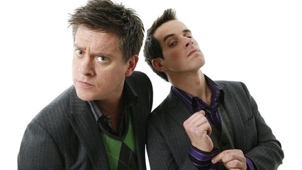 logo for Dick and Dom's Funny Business - Whose Baby with Stephen K Amos