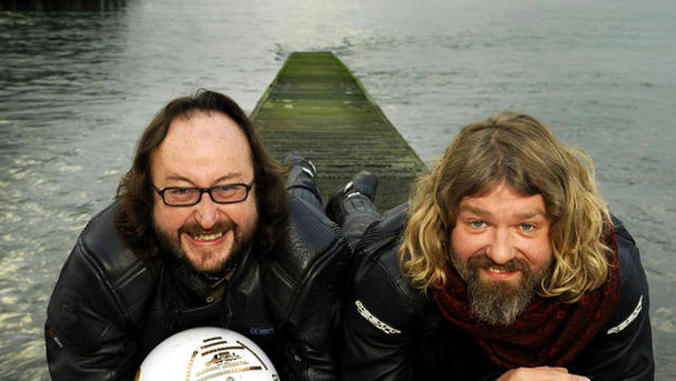 Logo for Hairy Bikers Ride Again
