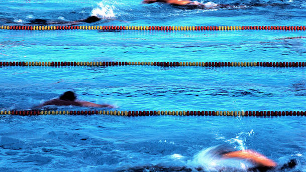 logo for Olympic Swimming - Beijing 2008