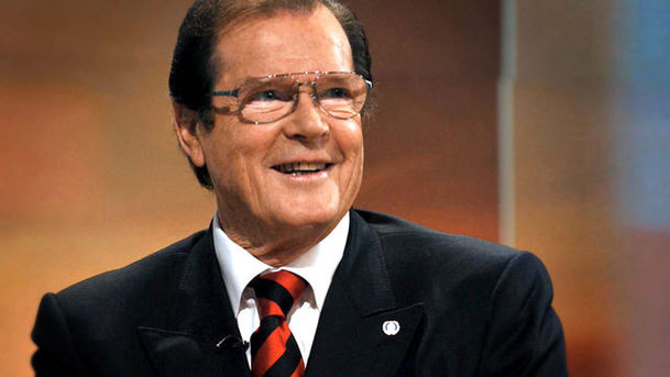 Logo for Roger Moore: My Word Is My Bond