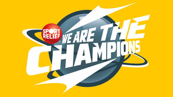 Logo for Sport Relief Does We Are the Champions